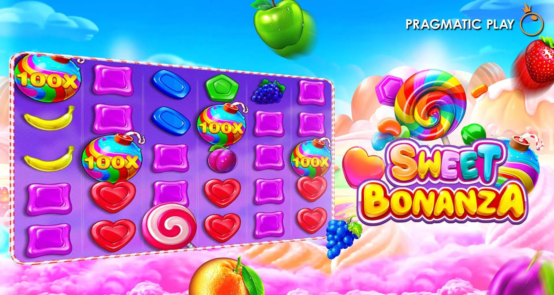 Игровой автомат Sweet Bonanza от Pragmatic Play — яркий слот с конфетами и фруктами